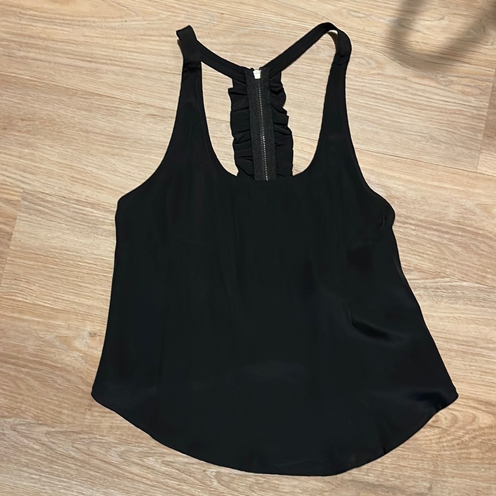 KIWI TUCKER BLACK BLOUSE